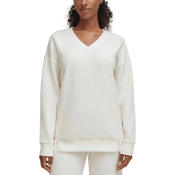 Marc New York Sweaters - Marc New York Women's V-Neck Off-White Sweater Size L/G